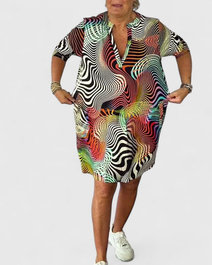 Helinae™ | Stylowa Sukienka z Dekoltem w Kształcie V