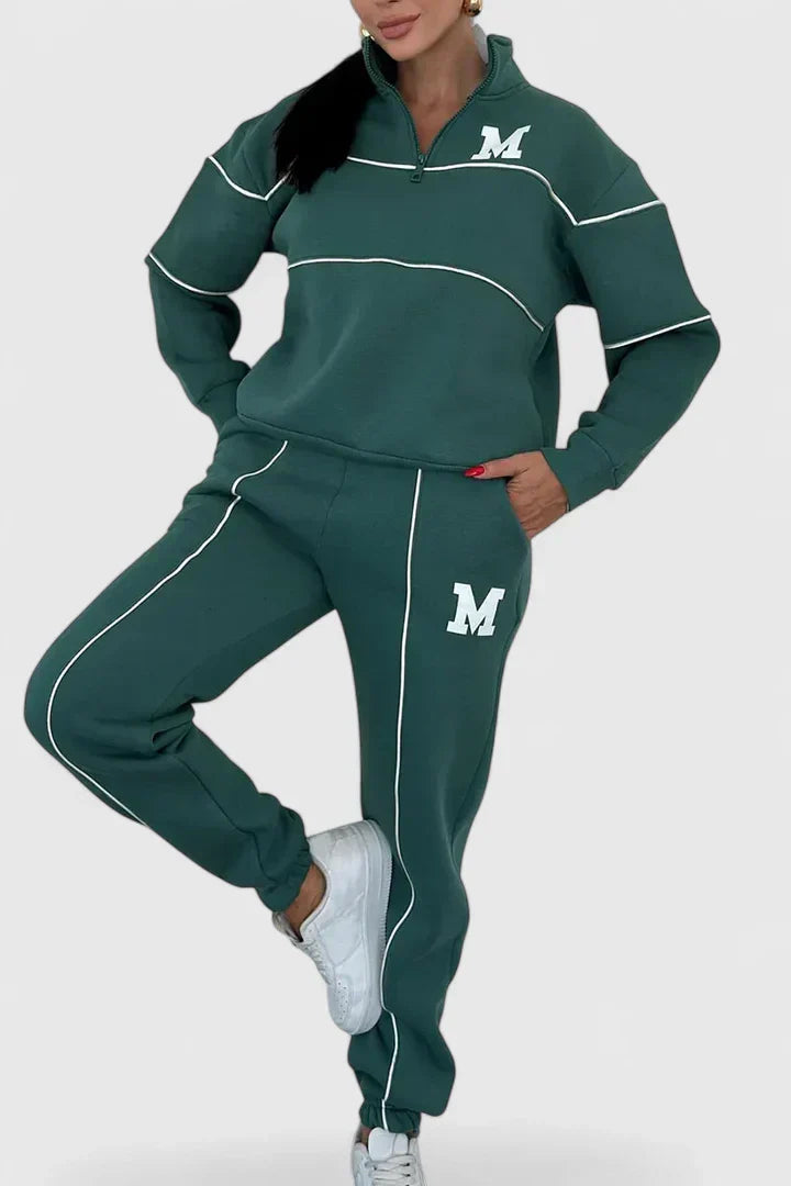 Alessyanna | Wygodny Dwuczęściowy Zestaw Wypoczynkowy