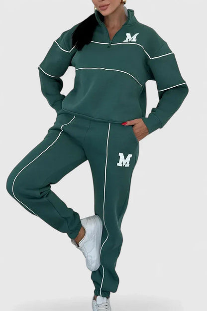 Alessyanna | Wygodny Dwuczęściowy Zestaw Wypoczynkowy