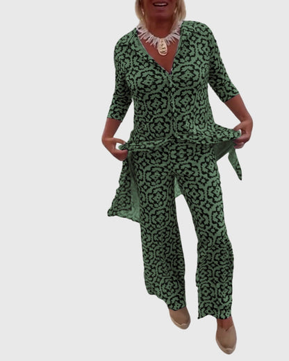 Gabriella™ | Elegancki Vintage Dwuczęściowy Zestaw