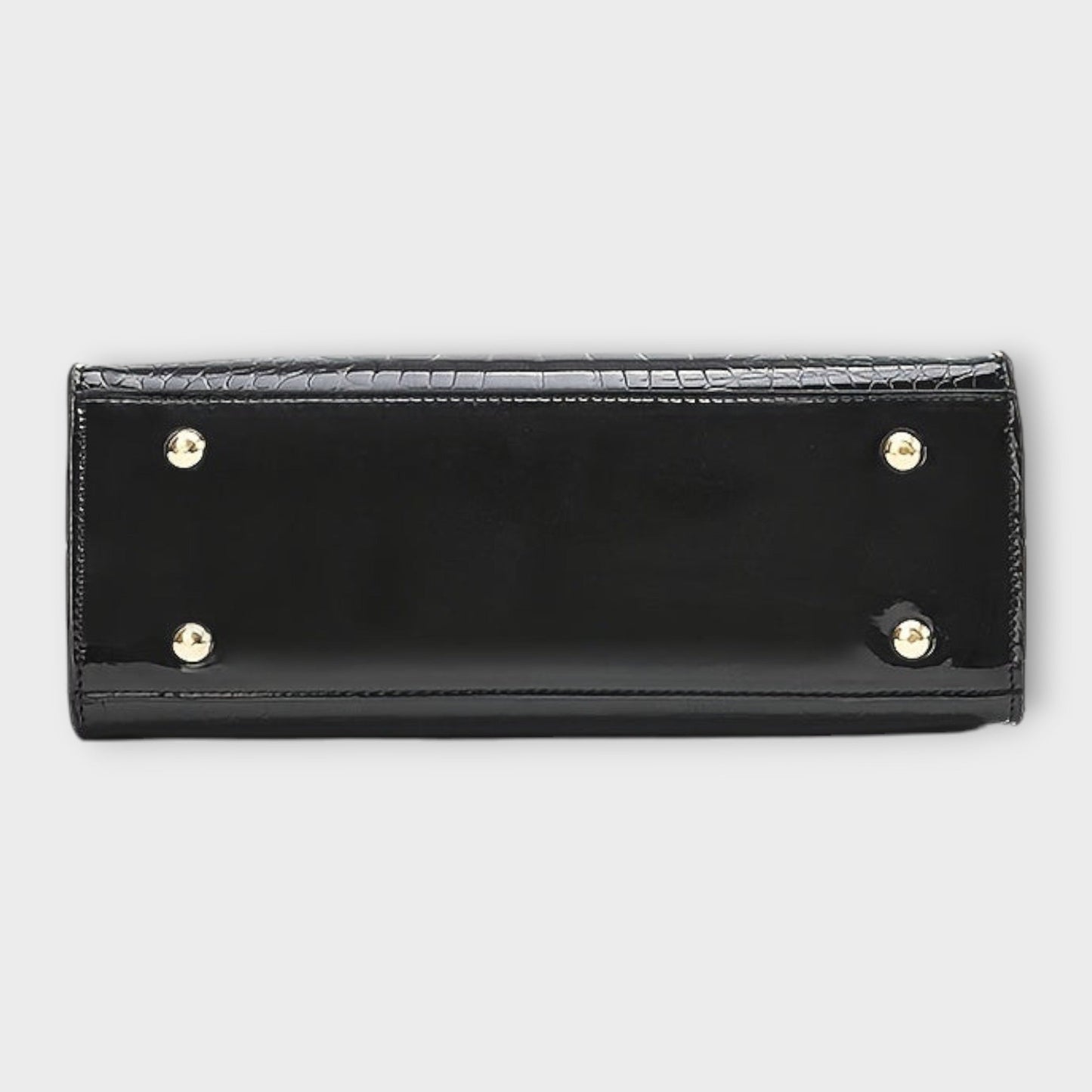 Olivia - Torebka z błyszczącym wzorem krokodyla