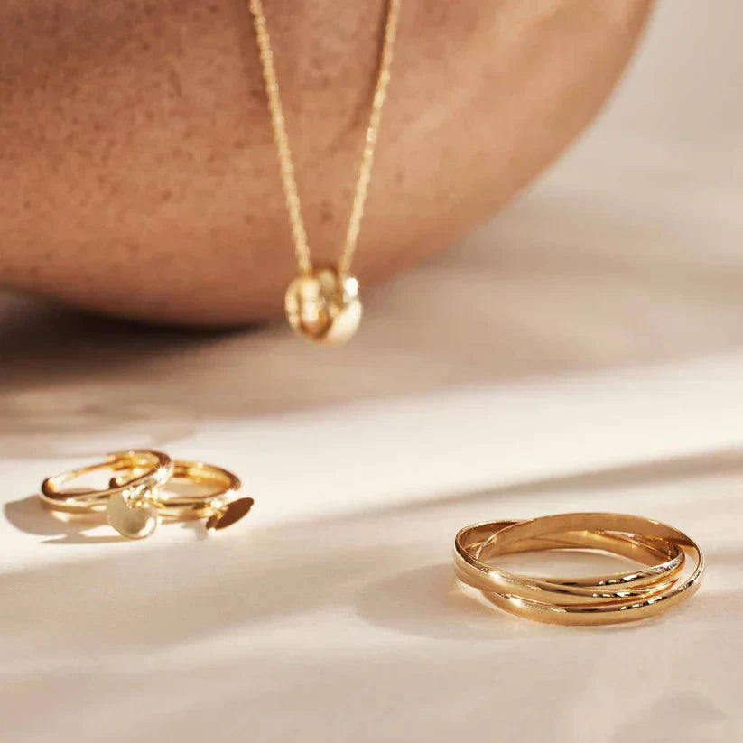 Isandrielle | Pierścionek 18k Złoto